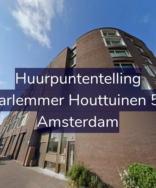 Foto gevel Huurpuntentelling voor Haarlemmer Houttuinen 571, Amsterdam