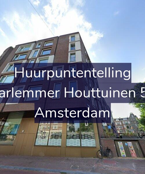 Foto gevel Huurpuntentelling voor Haarlemmer Houttuinen 561, Amsterdam