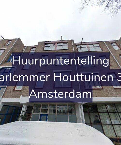 Foto gevel Huurpuntentelling voor Haarlemmer Houttuinen 327, Amsterdam