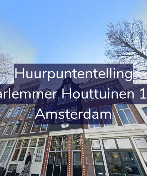 Foto gevel Huurpuntentelling voor Haarlemmer Houttuinen 13-2, Amsterdam