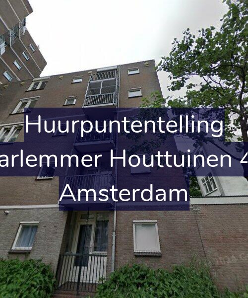 Foto gevel Huurpuntentelling voor Haarlemmer Houttuinen 415, Amsterdam