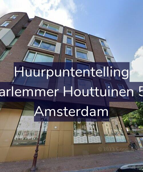 Foto gevel Huurpuntentelling voor Haarlemmer Houttuinen 569, Amsterdam