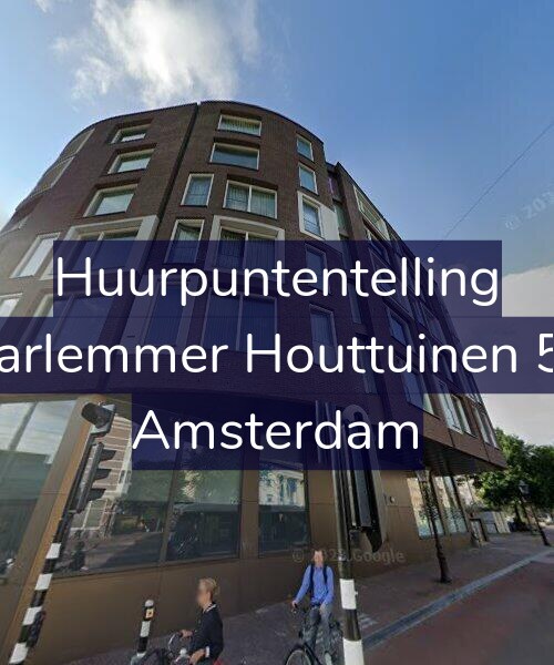 Foto gevel Huurpuntentelling voor Haarlemmer Houttuinen 575, Amsterdam