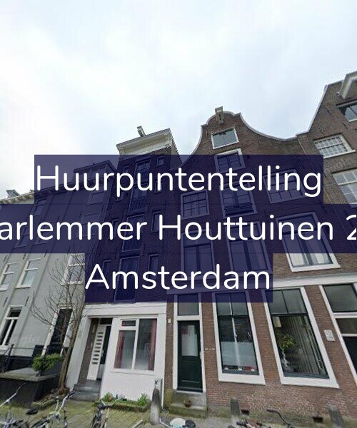 Foto gevel Huurpuntentelling voor Haarlemmer Houttuinen 257, Amsterdam