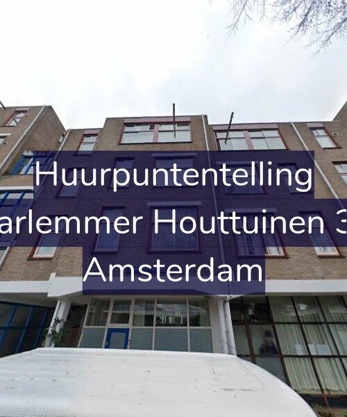 Foto gevel Huurpuntentelling voor Haarlemmer Houttuinen 333, Amsterdam