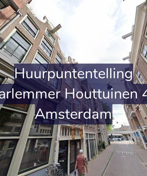 Foto gevel Huurpuntentelling voor Haarlemmer Houttuinen 425, Amsterdam