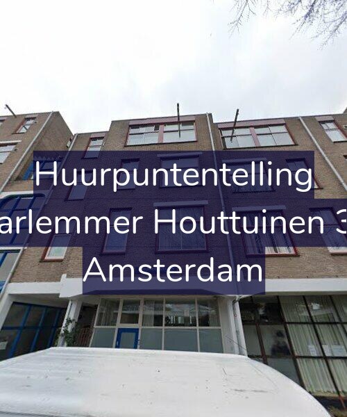 Foto gevel Huurpuntentelling voor Haarlemmer Houttuinen 321, Amsterdam
