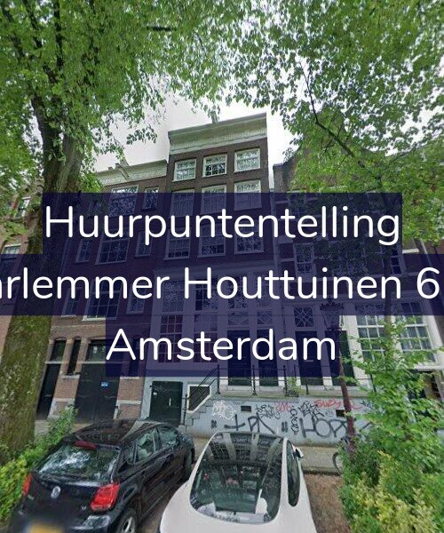 Foto gevel Huurpuntentelling voor Haarlemmer Houttuinen 63-H, Amsterdam