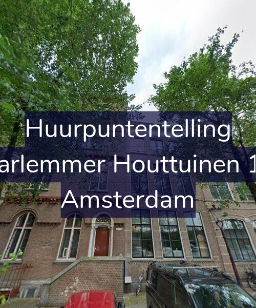 Foto gevel Huurpuntentelling voor Haarlemmer Houttuinen 163, Amsterdam