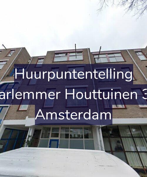 Foto gevel Huurpuntentelling voor Haarlemmer Houttuinen 331, Amsterdam