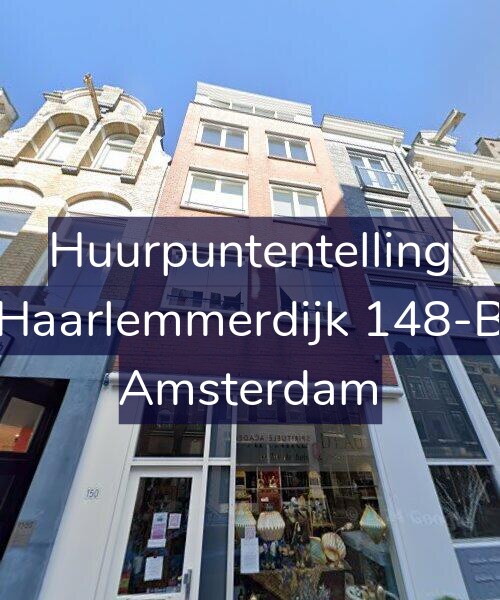 Foto gevel Huurpuntentelling voor Haarlemmerdijk 148-B, Amsterdam