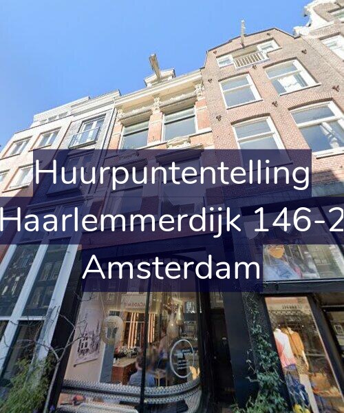 Foto gevel Huurpuntentelling voor Haarlemmerdijk 146-2, Amsterdam