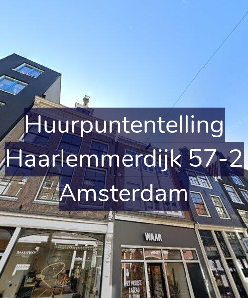 Foto gevel Huurpuntentelling voor Haarlemmerdijk 57-2, Amsterdam