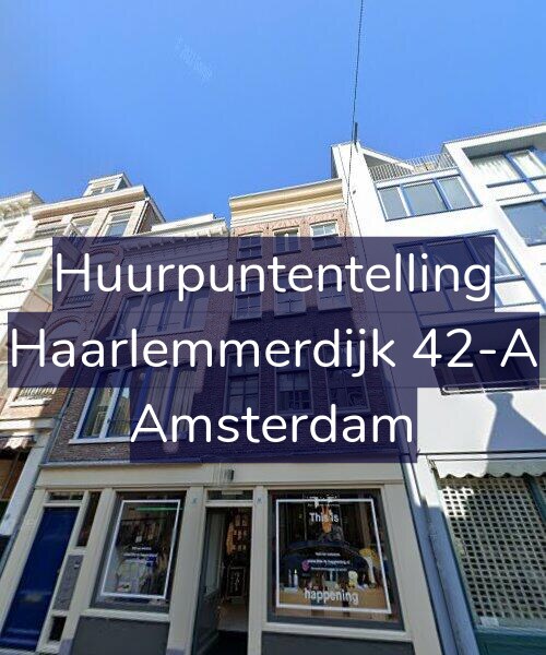 Foto gevel Huurpuntentelling voor Haarlemmerdijk 42-A, Amsterdam