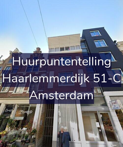 Foto gevel Huurpuntentelling voor Haarlemmerdijk 51-C, Amsterdam