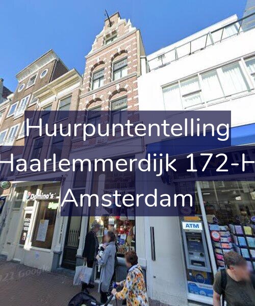 Foto gevel Huurpuntentelling voor Haarlemmerdijk 172-H, Amsterdam