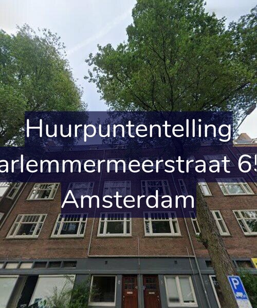 Foto gevel Huurpuntentelling voor Haarlemmermeerstraat 65-3, Amsterdam