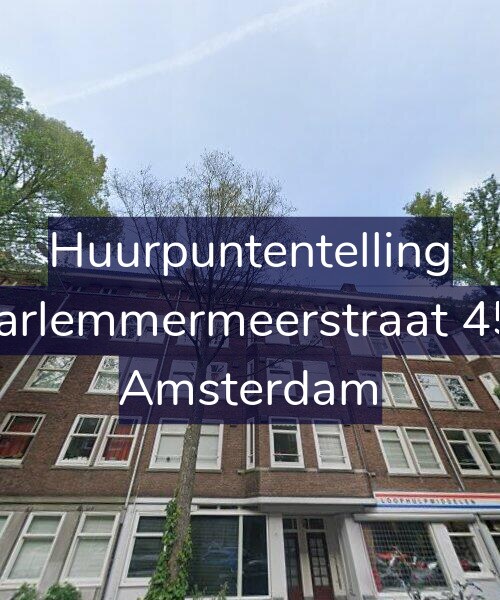 Foto gevel Huurpuntentelling voor Haarlemmermeerstraat 45-2, Amsterdam