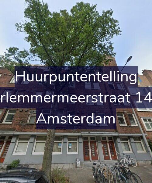 Foto gevel Huurpuntentelling voor Haarlemmermeerstraat 145-H, Amsterdam