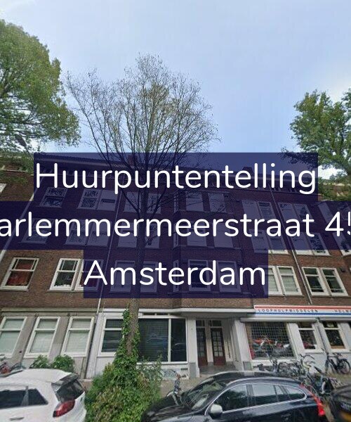 Foto gevel Huurpuntentelling voor Haarlemmermeerstraat 45-1, Amsterdam