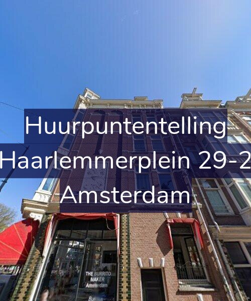 Foto gevel Huurpuntentelling voor Haarlemmerplein 29-2, Amsterdam