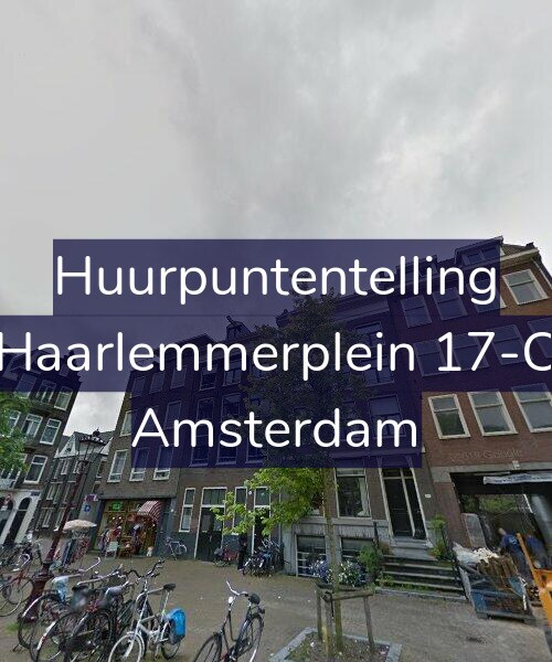 Foto gevel Huurpuntentelling voor Haarlemmerplein 17-C, Amsterdam