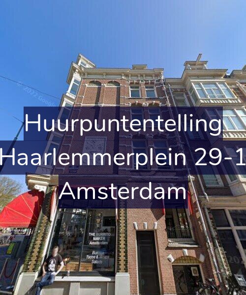 Foto gevel Huurpuntentelling voor Haarlemmerplein 29-1, Amsterdam