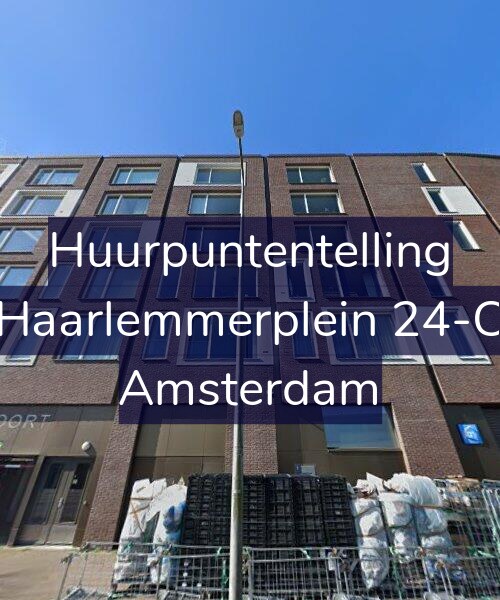 Foto gevel Huurpuntentelling voor Haarlemmerplein 24-C, Amsterdam