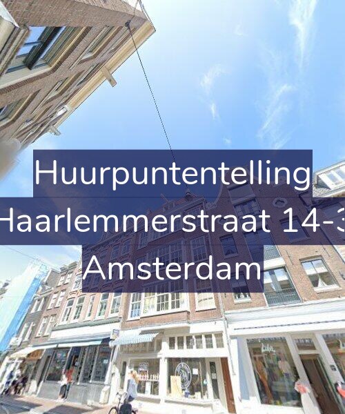 Foto gevel Huurpuntentelling voor Haarlemmerstraat 14-3, Amsterdam