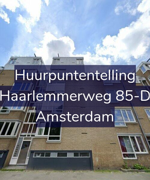 Foto gevel Huurpuntentelling voor Haarlemmerweg 85-D, Amsterdam
