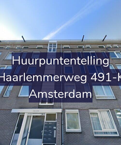 Foto gevel Huurpuntentelling voor Haarlemmerweg 491-K, Amsterdam