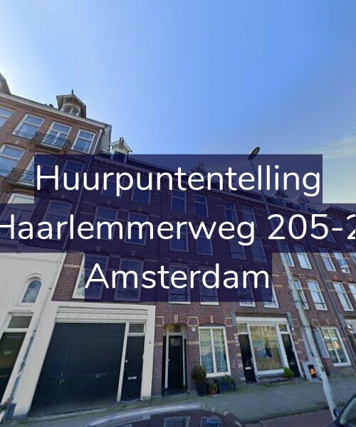 Foto gevel Huurpuntentelling voor Haarlemmerweg 205-2, Amsterdam