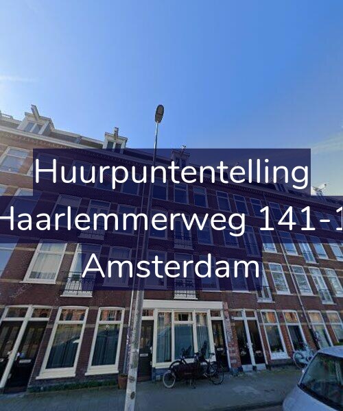 Foto gevel Huurpuntentelling voor Haarlemmerweg 141-1, Amsterdam
