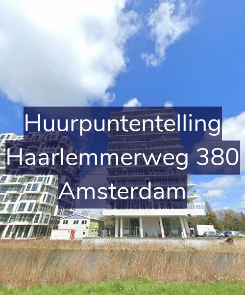 Foto gevel Huurpuntentelling voor Haarlemmerweg 380, Amsterdam