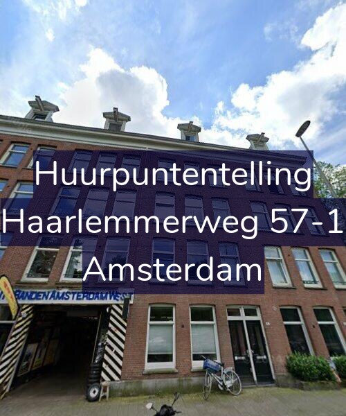 Foto gevel Huurpuntentelling voor Haarlemmerweg 57-1, Amsterdam