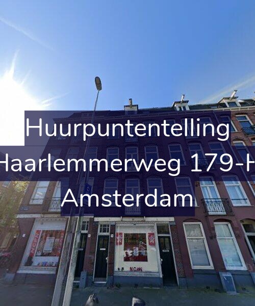 Foto gevel Huurpuntentelling voor Haarlemmerweg 179-H, Amsterdam