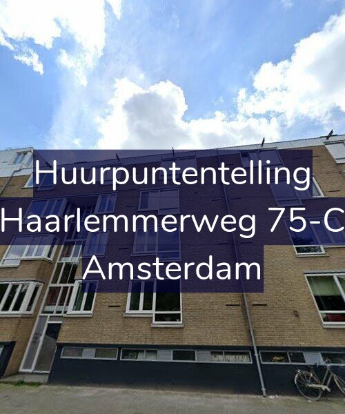 Foto gevel Huurpuntentelling voor Haarlemmerweg 75-C, Amsterdam