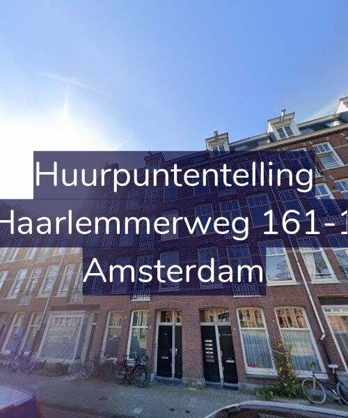 Foto gevel Huurpuntentelling voor Haarlemmerweg 161-1, Amsterdam