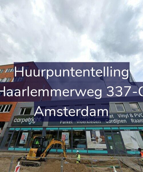 Foto gevel Huurpuntentelling voor Haarlemmerweg 337-C, Amsterdam