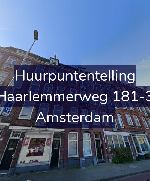Foto gevel Huurpuntentelling voor Haarlemmerweg 181-3, Amsterdam