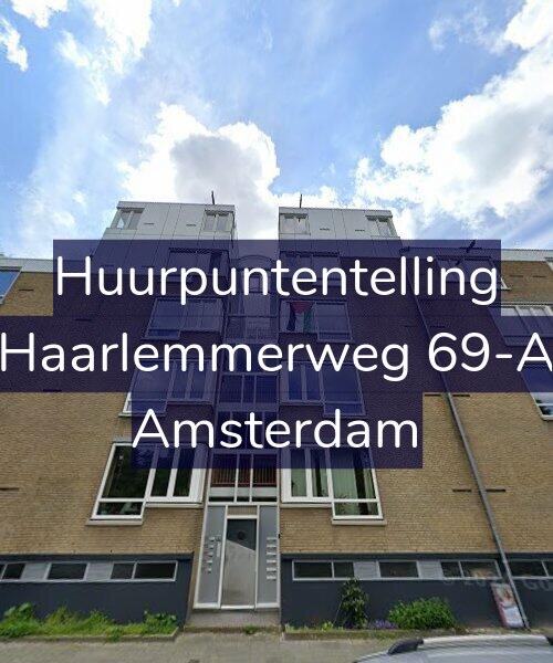 Foto gevel Huurpuntentelling voor Haarlemmerweg 69-A, Amsterdam