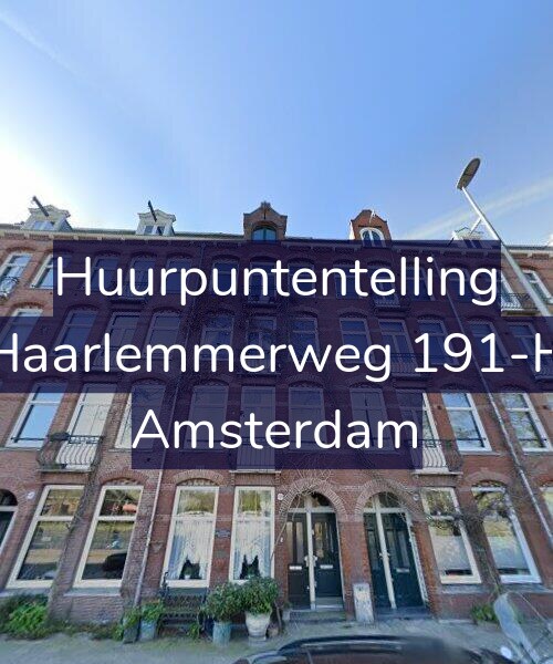 Foto gevel Huurpuntentelling voor Haarlemmerweg 191-H, Amsterdam