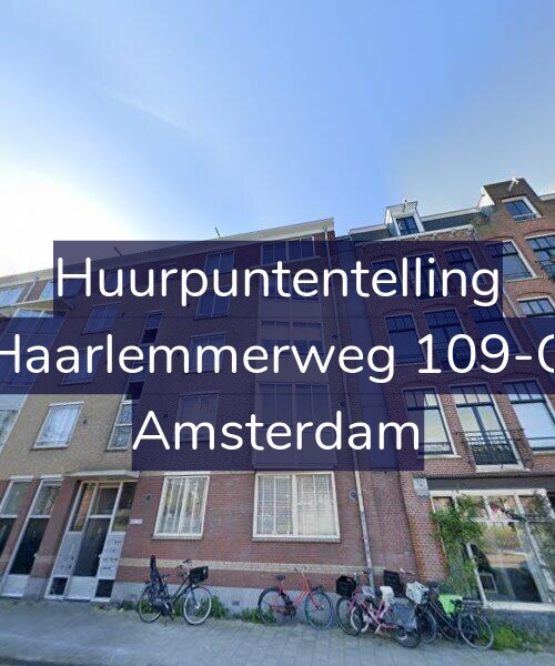 Foto gevel Huurpuntentelling voor Haarlemmerweg 109-C, Amsterdam