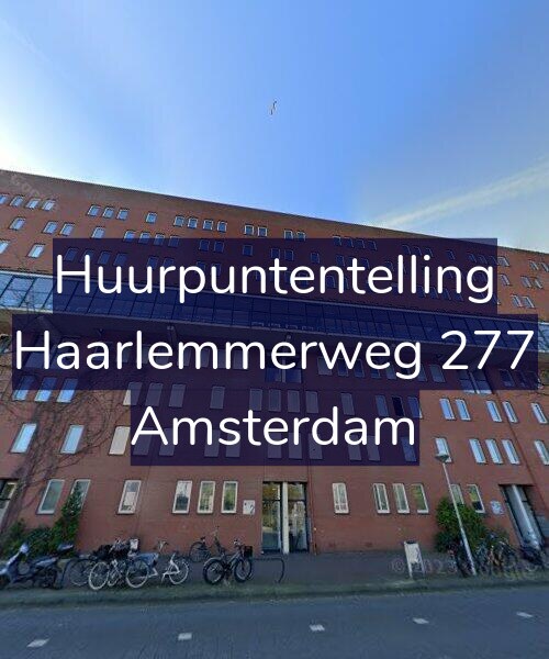 Foto gevel Huurpuntentelling voor Haarlemmerweg 277, Amsterdam