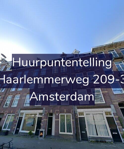 Foto gevel Huurpuntentelling voor Haarlemmerweg 209-3, Amsterdam