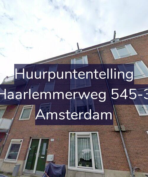 Foto gevel Huurpuntentelling voor Haarlemmerweg 545-3, Amsterdam