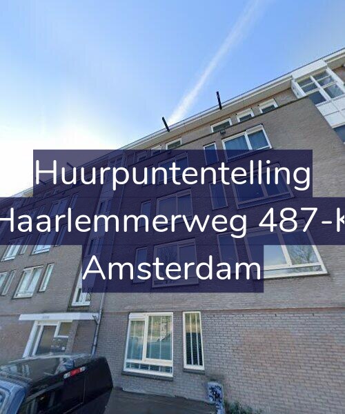 Foto gevel Huurpuntentelling voor Haarlemmerweg 487-K, Amsterdam