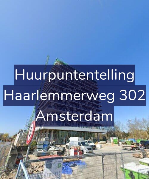 Foto gevel Huurpuntentelling voor Haarlemmerweg 302, Amsterdam