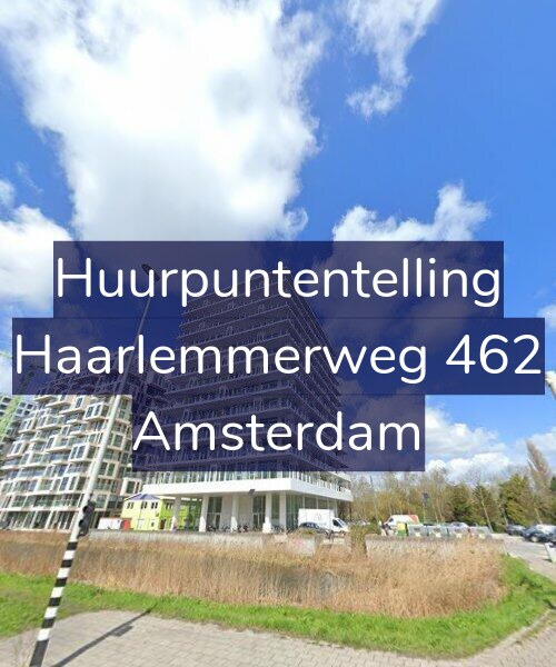 Foto gevel Huurpuntentelling voor Haarlemmerweg 462, Amsterdam