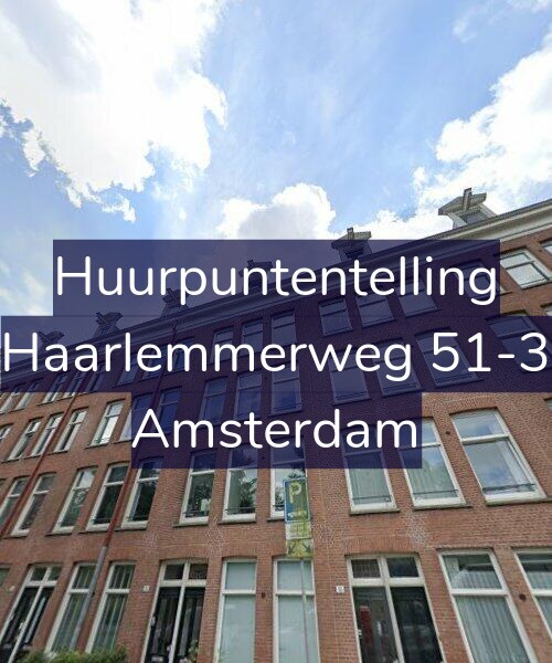 Foto gevel Huurpuntentelling voor Haarlemmerweg 51-3, Amsterdam
